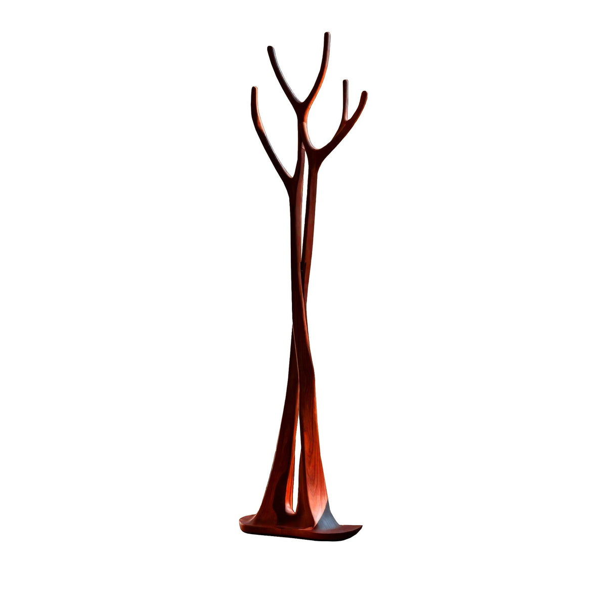 Norwyn Sculpted Solid Wood Tree Coat Rack